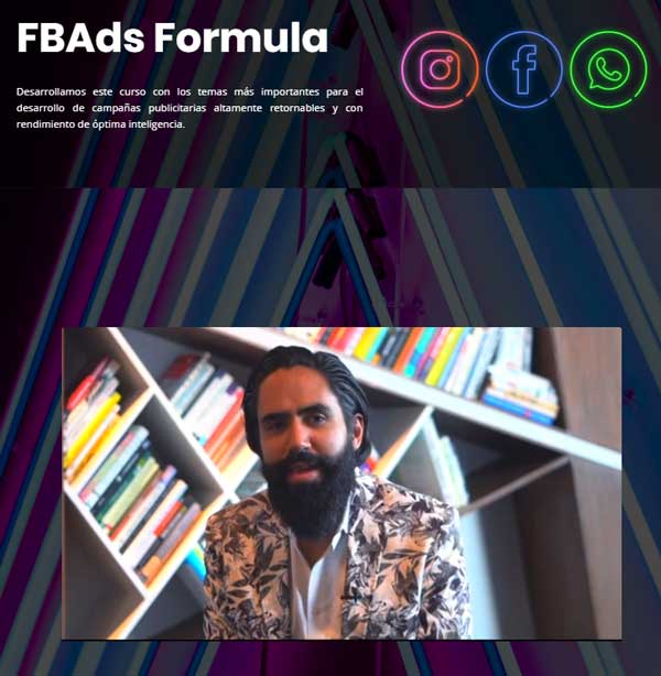 Curso FBAds Fórmula 2020 – Carlos Muñoz