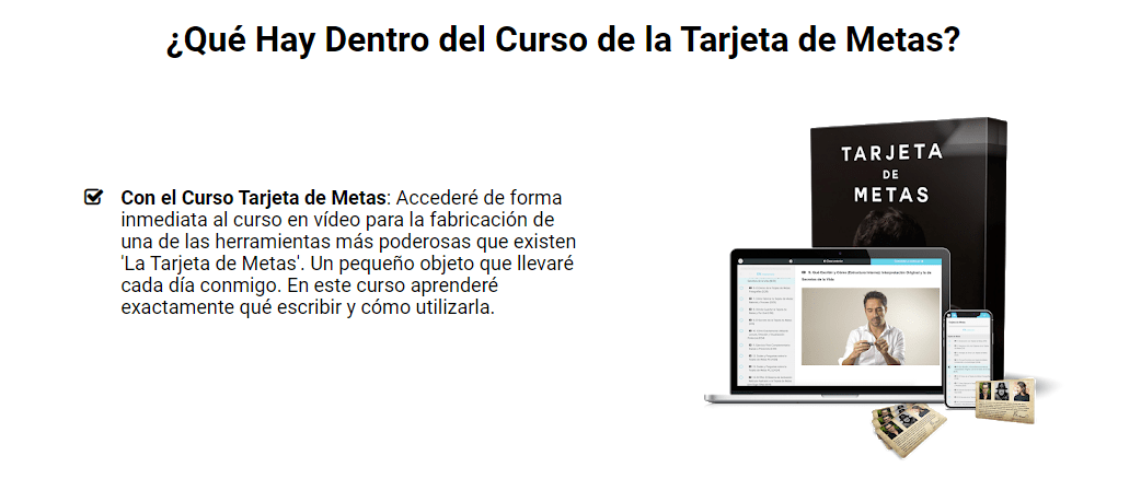 Curso Tarjeta de Metas – Miquel Roman