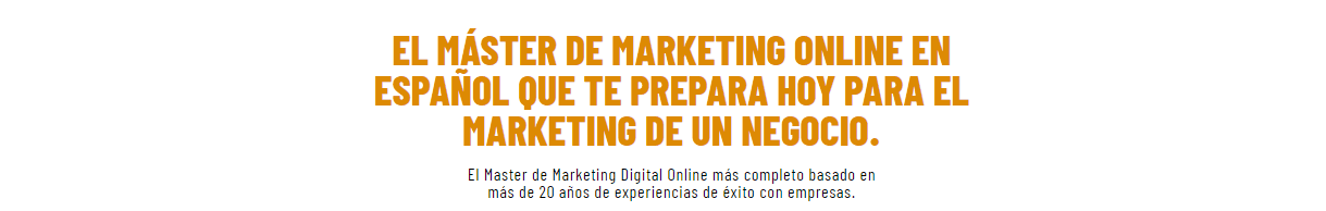 Curso The Digital Marketing Máster - Juan Merodio