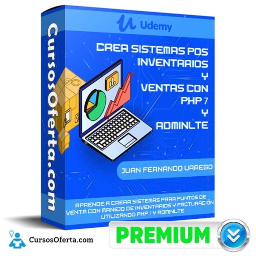 Crea Sistemas POS Inventarios 510x510 - Crea Sistemas POS Inventarios y ventas con PHP 7 y AdminLTE - Udemy