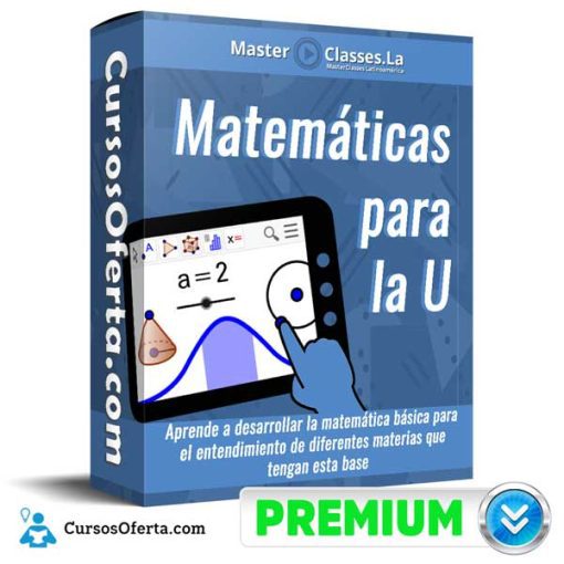 Matematicas para la U 510x510 - Matemáticas para la U – MasterClasses.la
