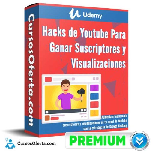 Hacks de Youtube 510x510 - Hacks de Youtube Para Ganar Suscriptores y Visualizaciones - Udemy