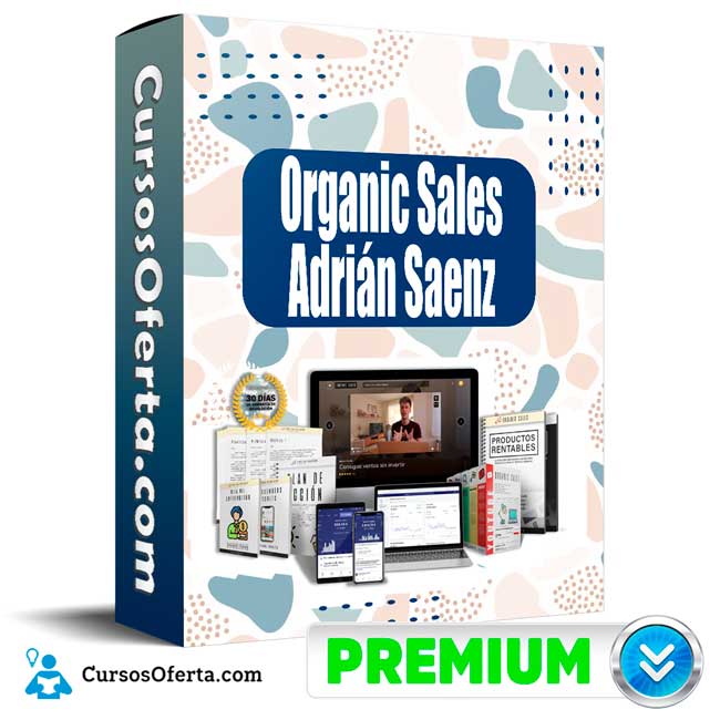 Organic Sales adrian sales Cover CursosOferta 3D - Curso Organic Sales – Adrián Saenz