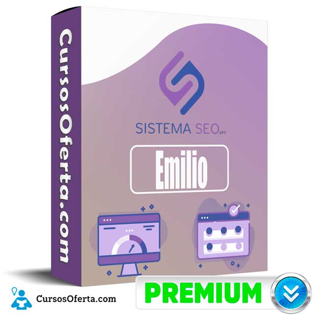 Sistema SEO PRO 2020 – Emilio Cover CursosOferta 3D - Curso Sistema SEO PRO – Emilio