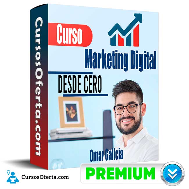 Curso Marketing Digital Desde Cero Cover CursosOferta 3D - Curso Marketing Digital Desde Cero -  Omar Galicia