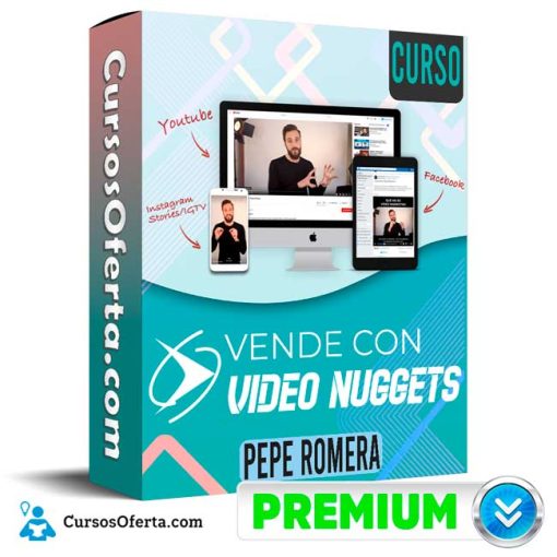 Curso Vende con Video Nuggets Pepe Romera Cover CursosOferta 3D 510x510 - Curso Vende con Video Nuggets - Pepe Romera