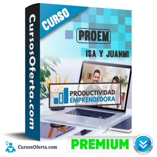 Productividad Emprendedora PROEM Cover CursosOferta 3D 510x510 - Curso Productividad Emprendedora PROEM - Isa y Juanmi