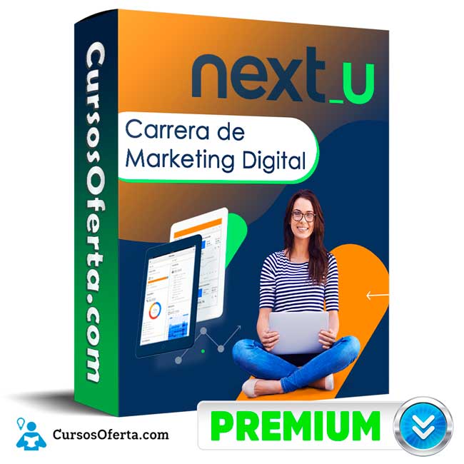 Carrera de Marketing Digital NEXTU Cover CursosOferta 3D - Curso Carrera de Marketing Digital - NEXTU