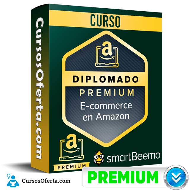 Curso Diplomado Premium en E commerce en Amazon Smartbeemo Cover CursosOferta 3D - Curso Diplomado Premium en Ecommerce en Amazon - Smartbeemo