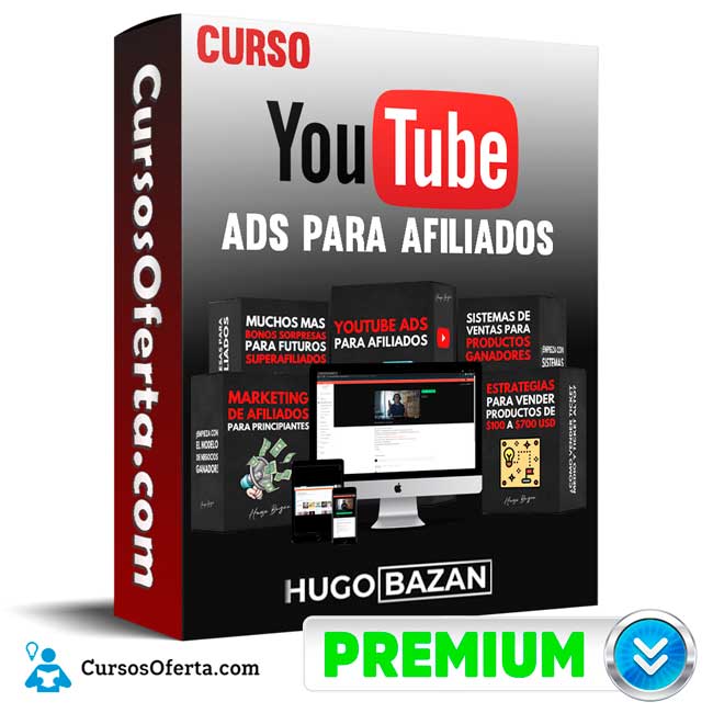 Curso Youtube Ads para Afiliados – Hugo Bazan Cover CursosOferta 3D - Curso Youtube Ads para Afiliados – Hugo Bazán