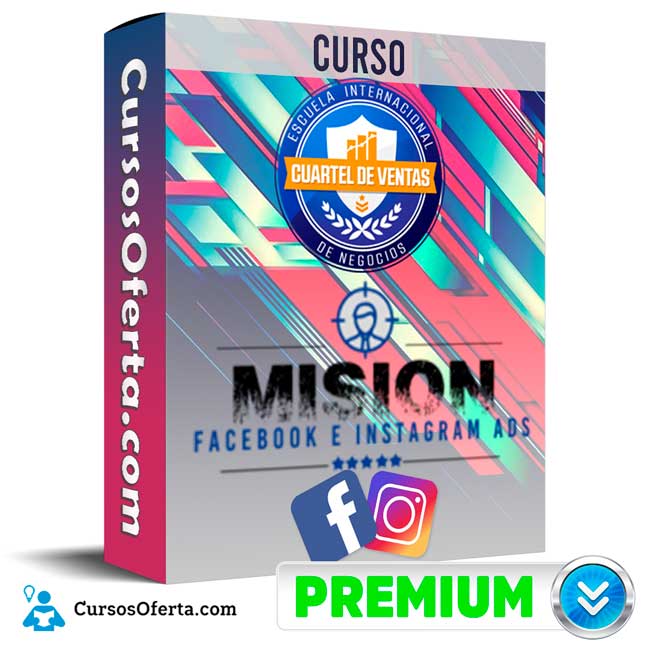 Curso Mision Facebook e Instagram Ads – Cuartel de Ventas Cover CursosOferta 3D - Curso Misión Facebook e Instagram Ads – Cuartel de Ventas