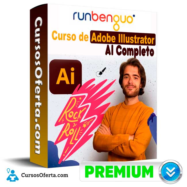 Curso de Adobe Illustrator al Completo – Ruben guo Cover CursosOferta 3D - Curso de Adobe Illustrator al Completo – Ruben guo