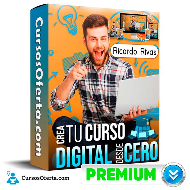 Crea tu Curso Digital desde Cero – Ricardo Rivas Cover CursosOferta 3D - Crea tu Curso Digital desde Cero – Ricardo Rivas