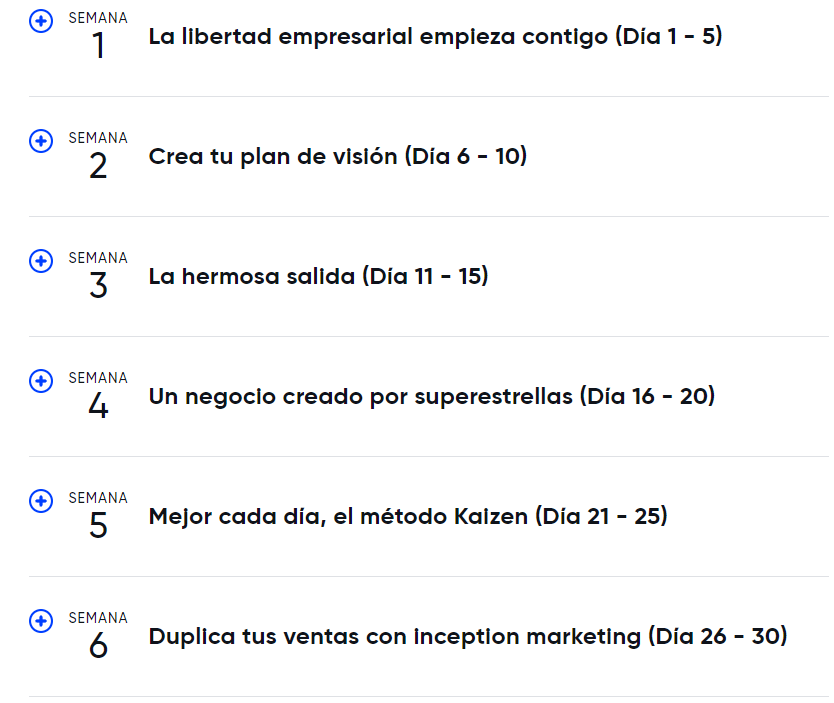 Masterclass Las Claves de la Libertad Empresarial - MindValley