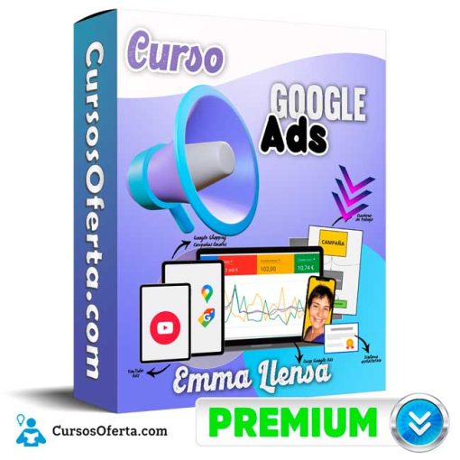 Curso Google Ads – Emma Llensa Cover CursosOferta 3D 510x510 - Google Ads – Emma Llensa