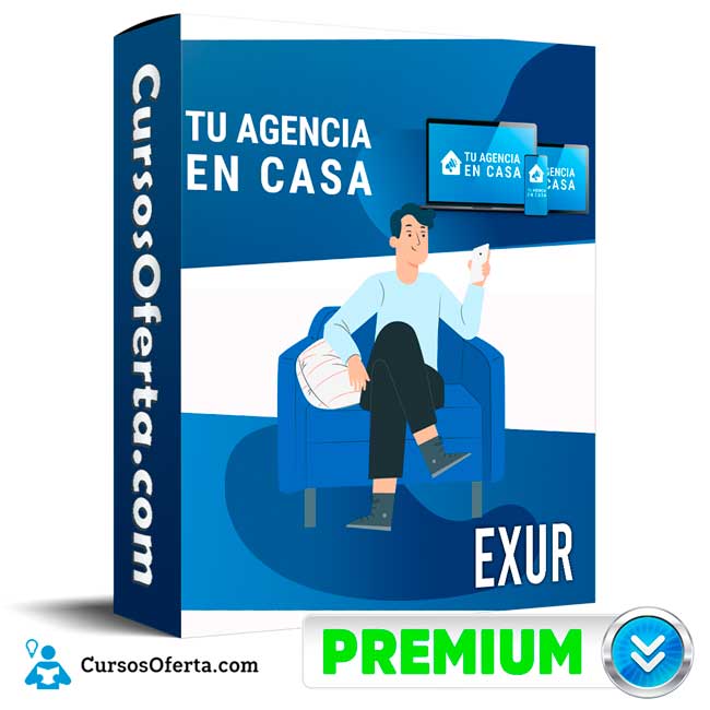 Curso Tu Agencia en Casa – Exur Cover CursosOferta 3D - Tu Agencia en Casa – Exur