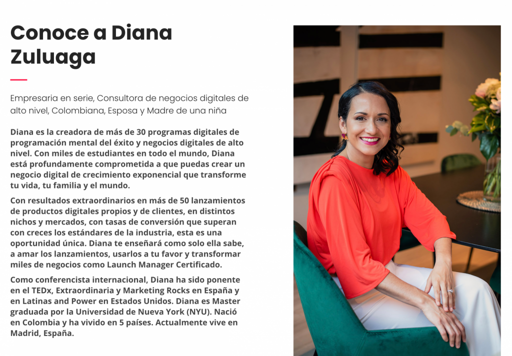 Certificación de Launch Manager - Diana Zuluaga