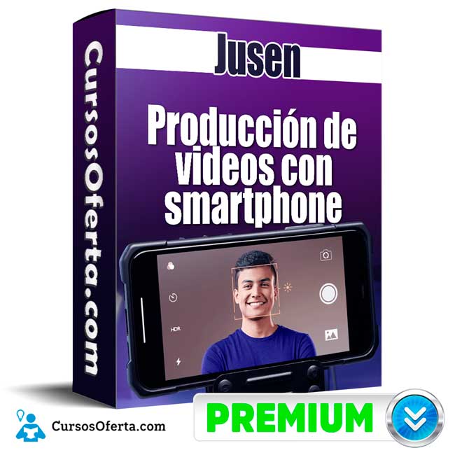 Produccion de videos con smartphone – Jusen Cover CursosOferta 3D - Producción de videos con smartphone – Jusen