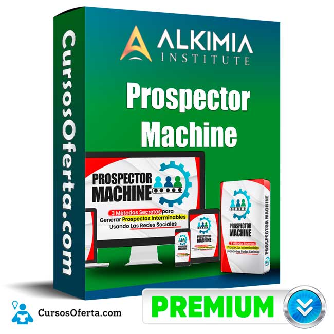 Prospector Machine – Alkimia Institute Cover CursosOferta 3D - Prospector Machine – Alkimia Institute