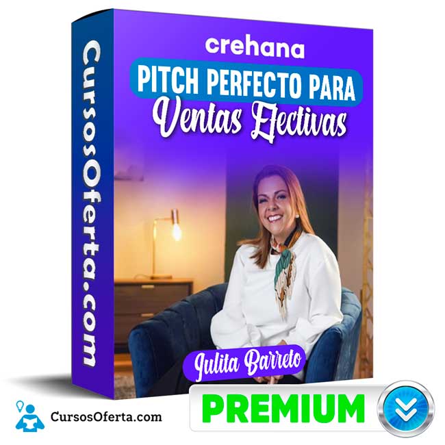 Pitch Perfecto para Ventas Efectivas – Julita Barreto Cover CursosOferta 3D - Pitch Perfecto para Ventas Efectivas – Julita Barreto