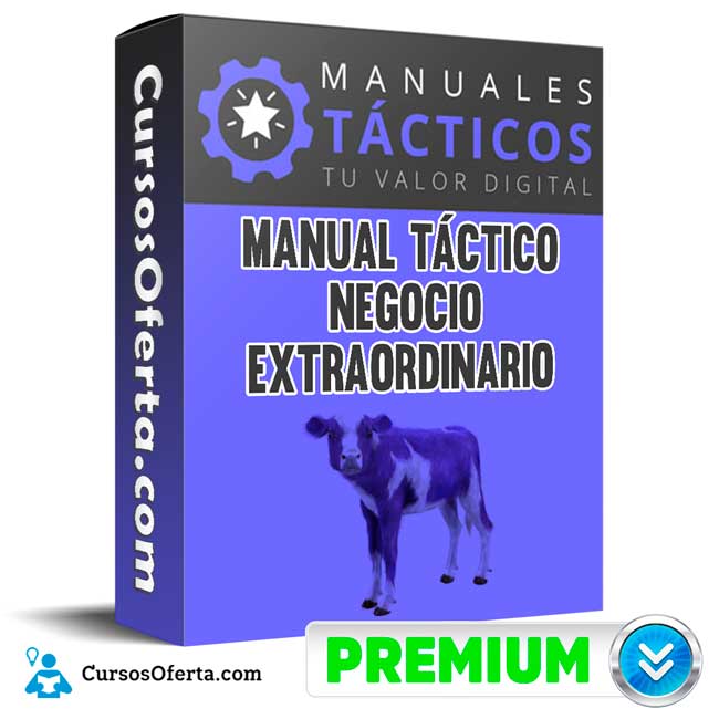 Manual Tactico Negocio Extraordinario – Tu Valor Digital Cover CursosOferta 3D - Manual Táctico Negocio Extraordinario – Tu Valor Digital
