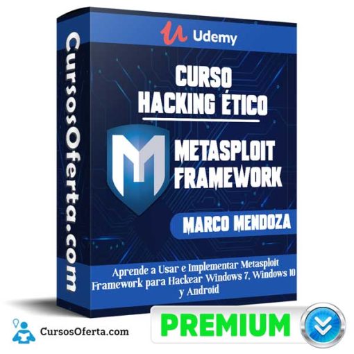 hacking etico curso de metasploit framework marco mendoza 652dc443855d1 - Hacking Etico Curso de Metasploit Framework – Marco Mendoza